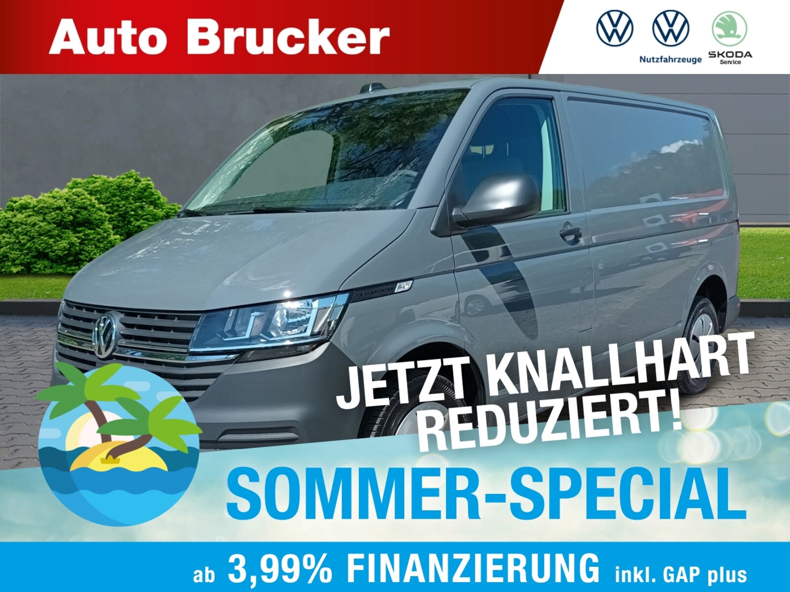 Volkswagen T6.1 Transporter Kasten kurzer Radstand