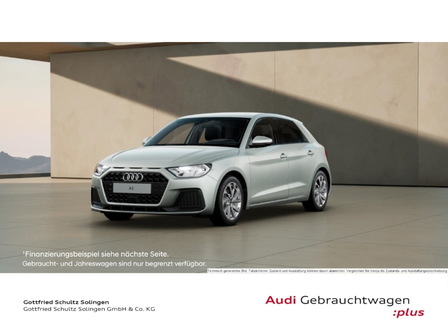 Bild über Audi A1 Sportback advanced 30 TFSI Schaltgetriebe - für weitere Informationen kontaktieren Sie den Audi Partner