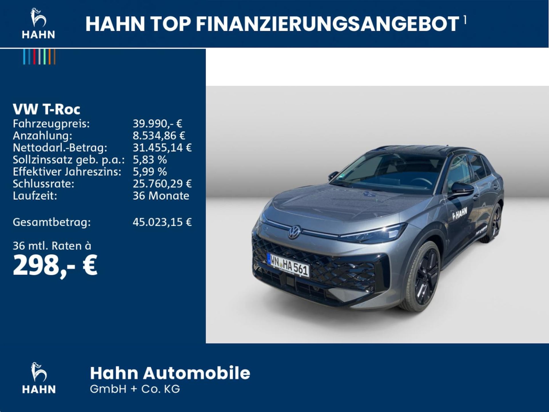 Volkswagen T-Roc R-Line
