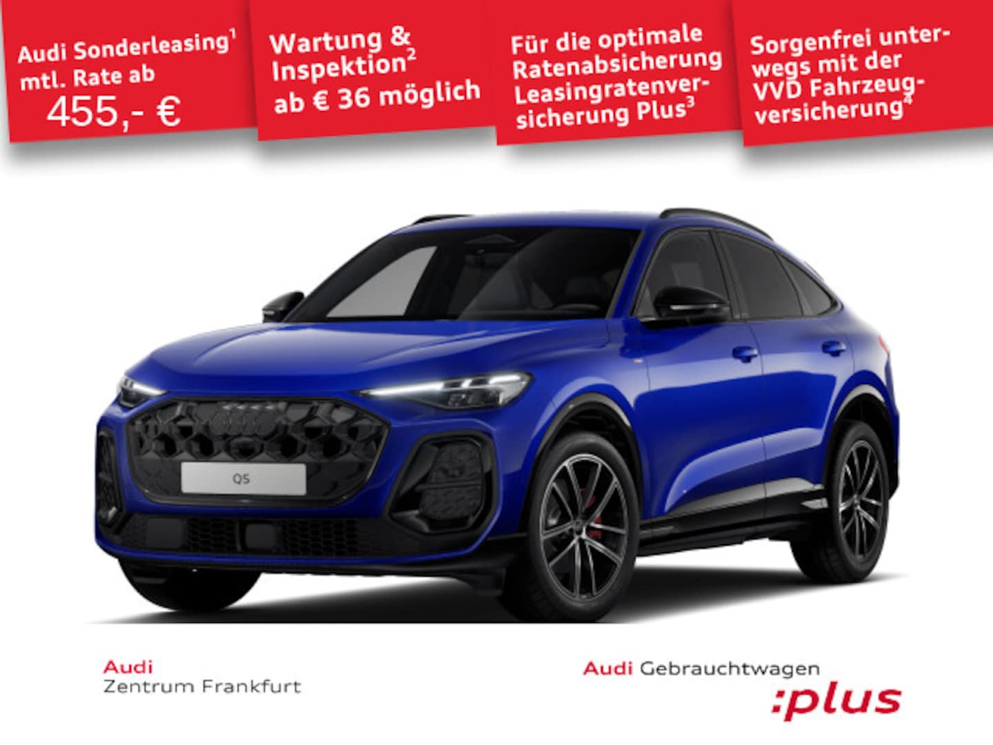 Bild über Audi Q5 Sportback TFSI 150 kW S tronic - für weitere Informationen kontaktieren Sie den Audi Partner