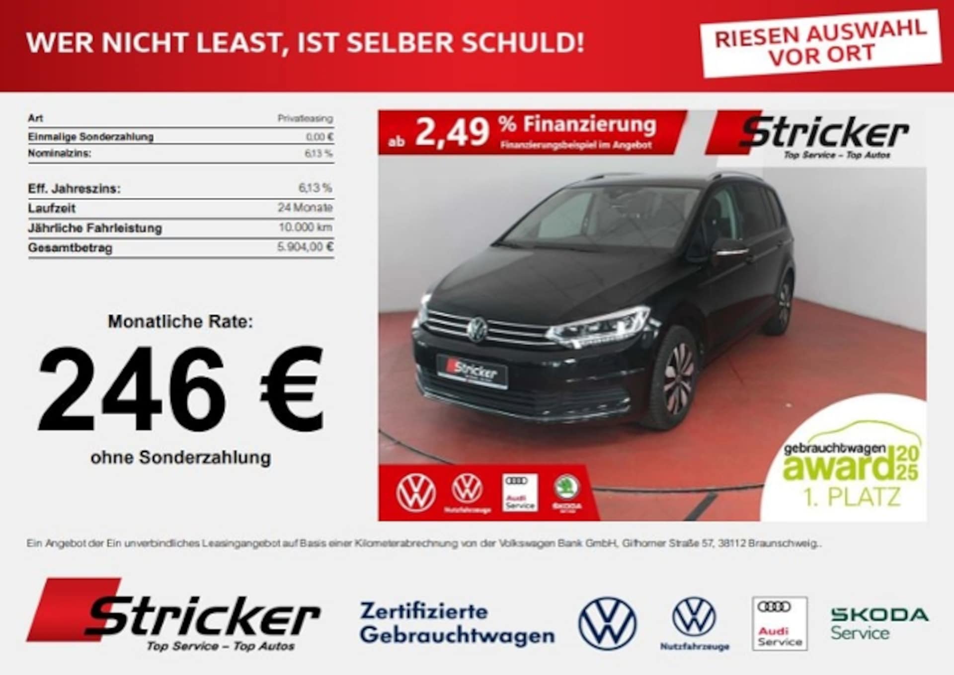 Volkswagen Touran Comfortline
