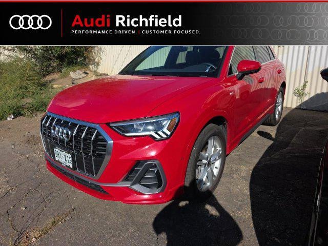 Used 2023 Audi Q3 S Line Premium Plus with VIN WA1EECF32P1031548 for sale in Richfield, Minnesota