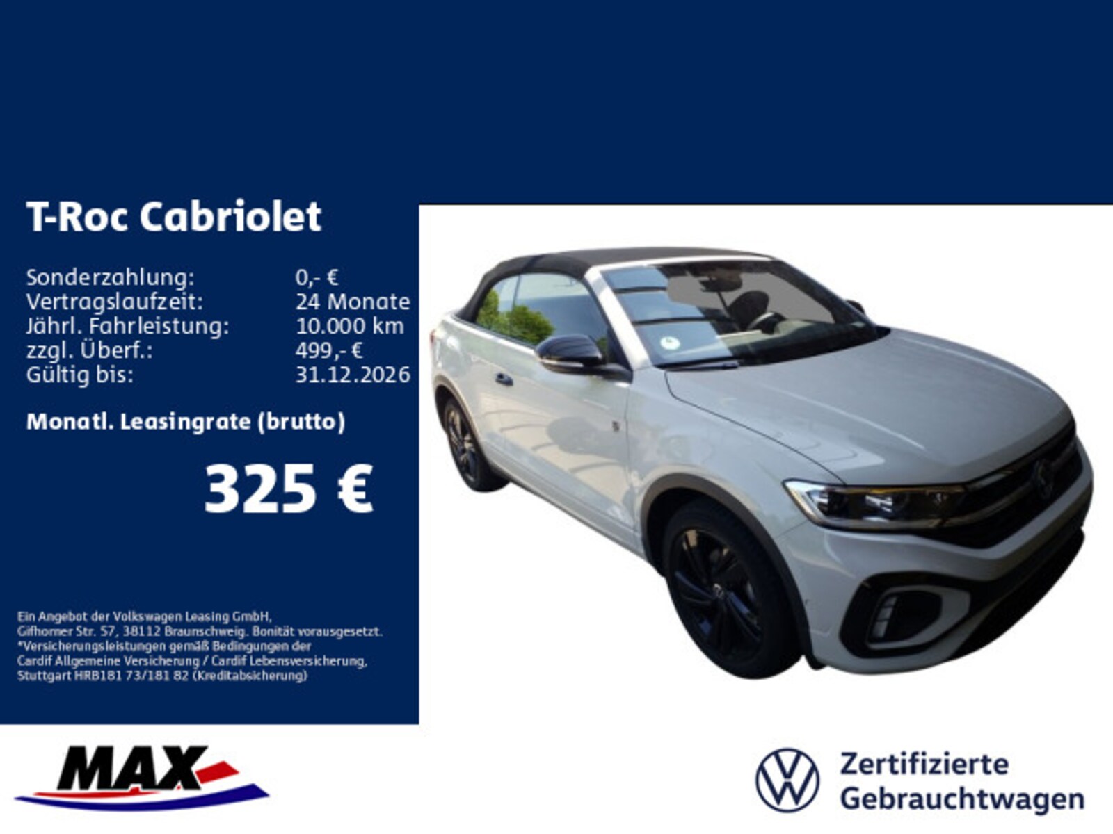 Volkswagen T-Roc Cabriolet – Bild 3