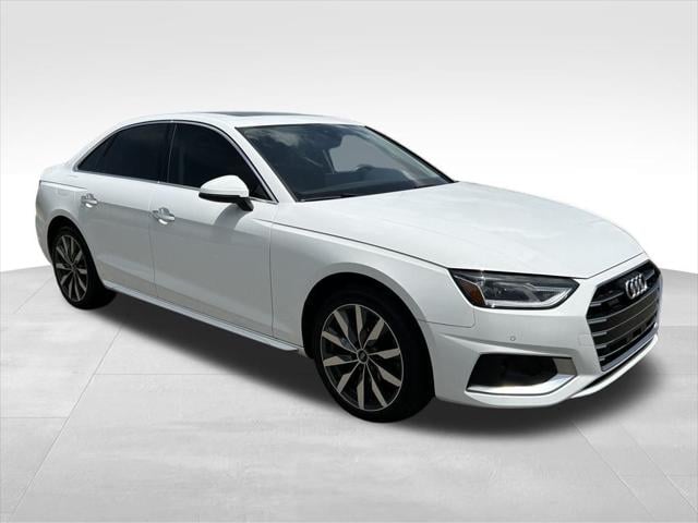 Used 2022 Audi A4 Premium with VIN WAUABAF43NN004467 for sale in Lakeland, FL