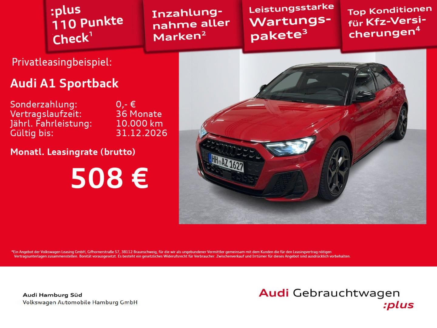 Bild über Audi A1 Sportback S line 40 TFSI S tronic - für weitere Informationen kontaktieren Sie den Audi Partner