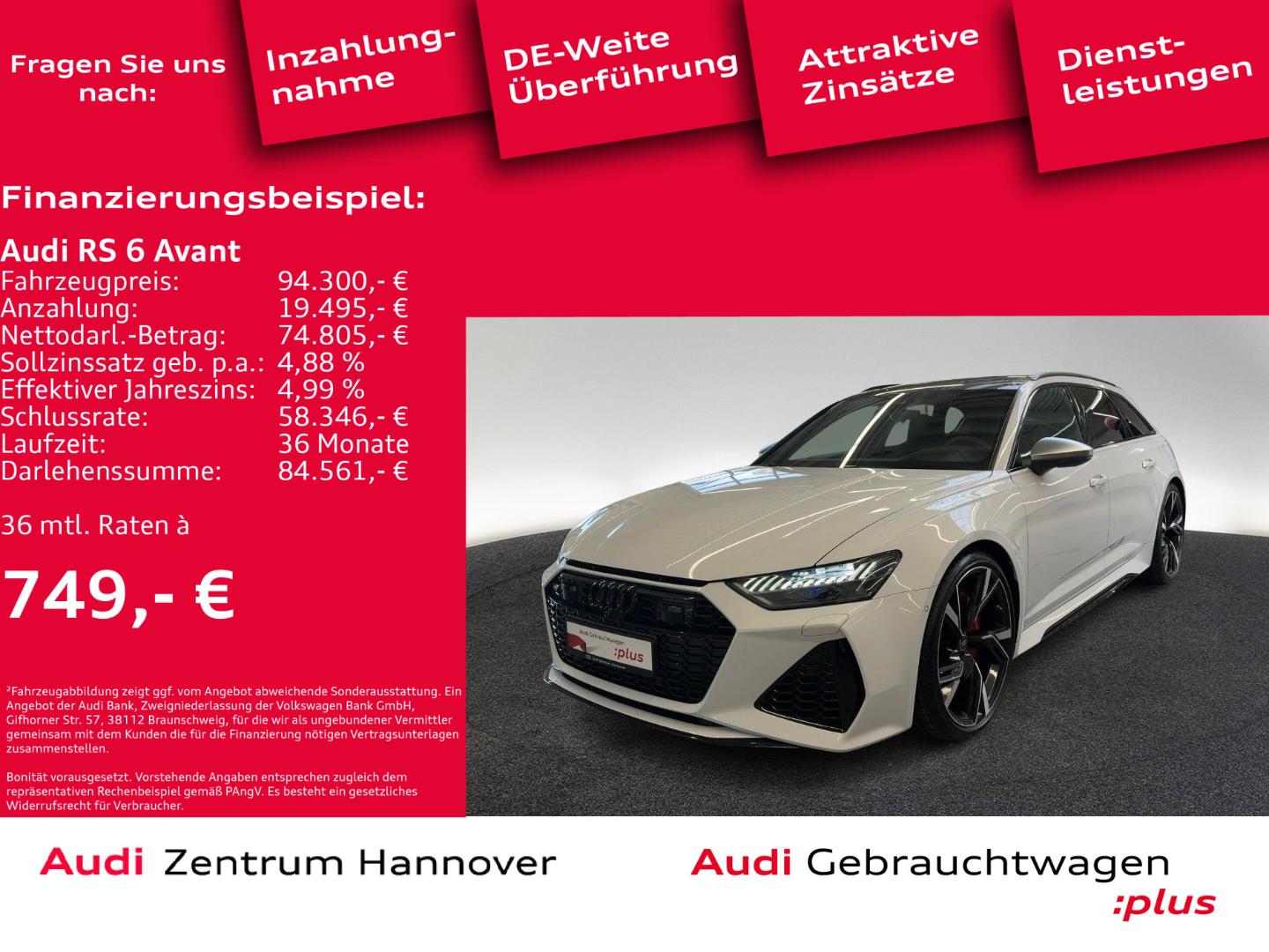 Image about Audi RS 6 Avant TFSI quattro tiptronic