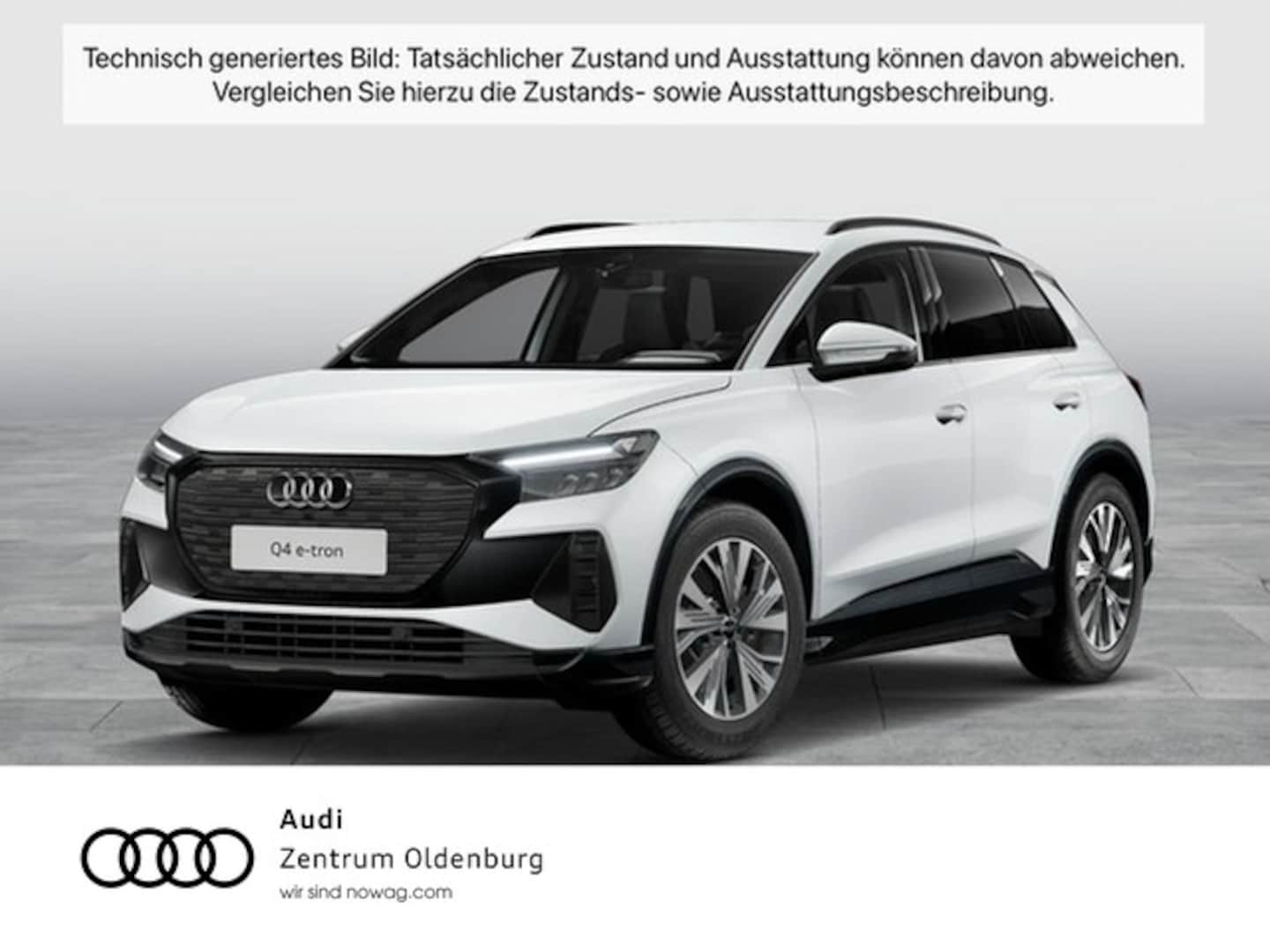 Bild über Audi Q4 e-tron 40 e-tron - für weitere Informationen kontaktieren Sie den Audi Partner