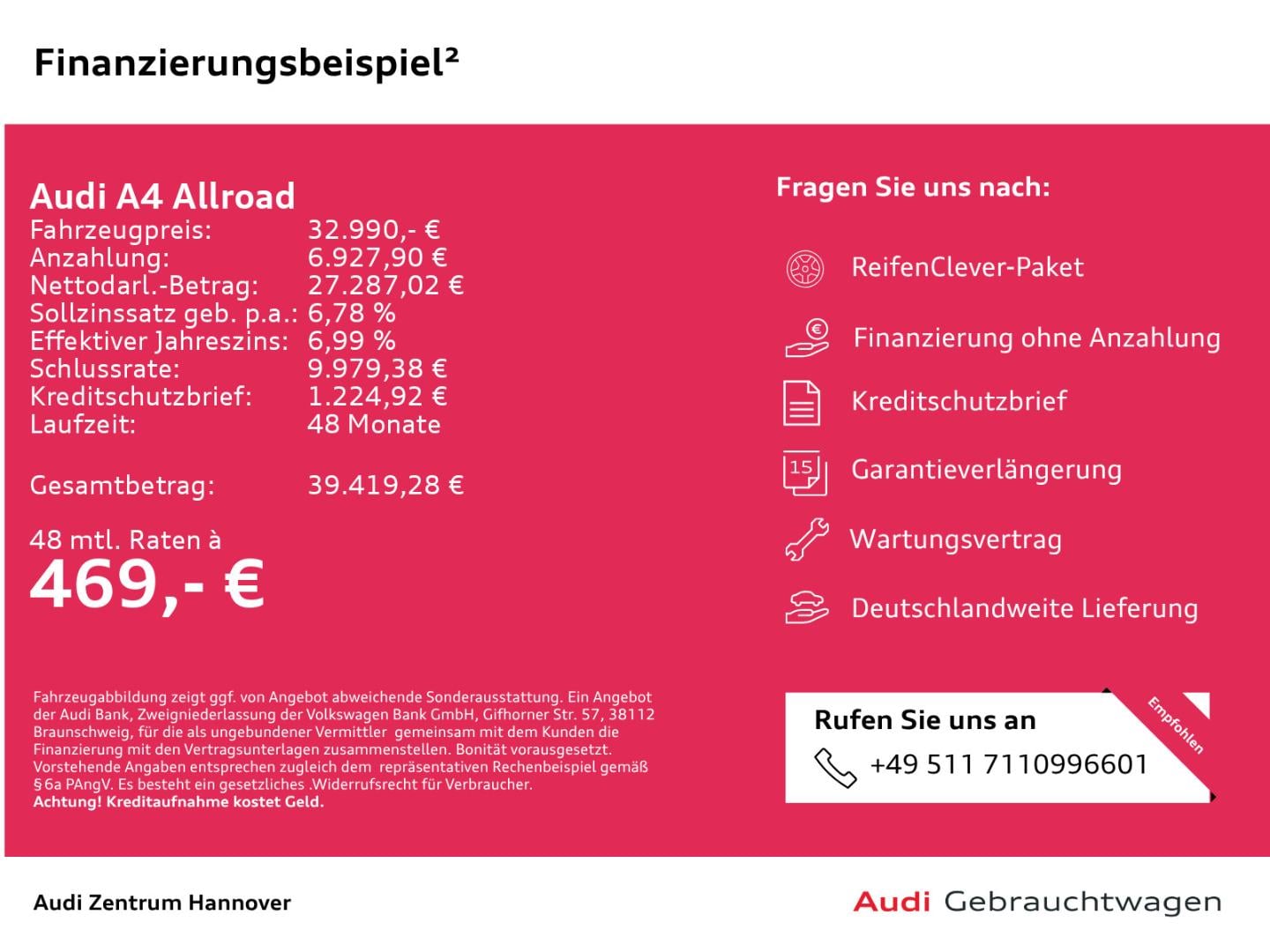 Bild über Audi A4 allroad quattro 40 TDI quattro S tronic - für weitere Informationen kontaktieren Sie den Audi Partner