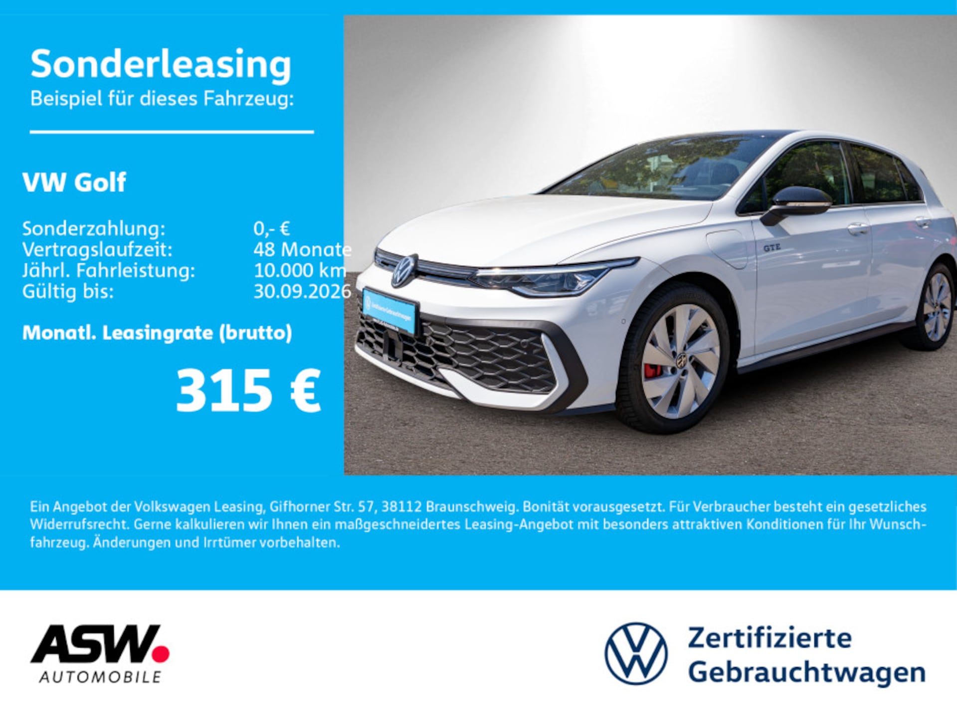 Volkswagen Golf GTE
