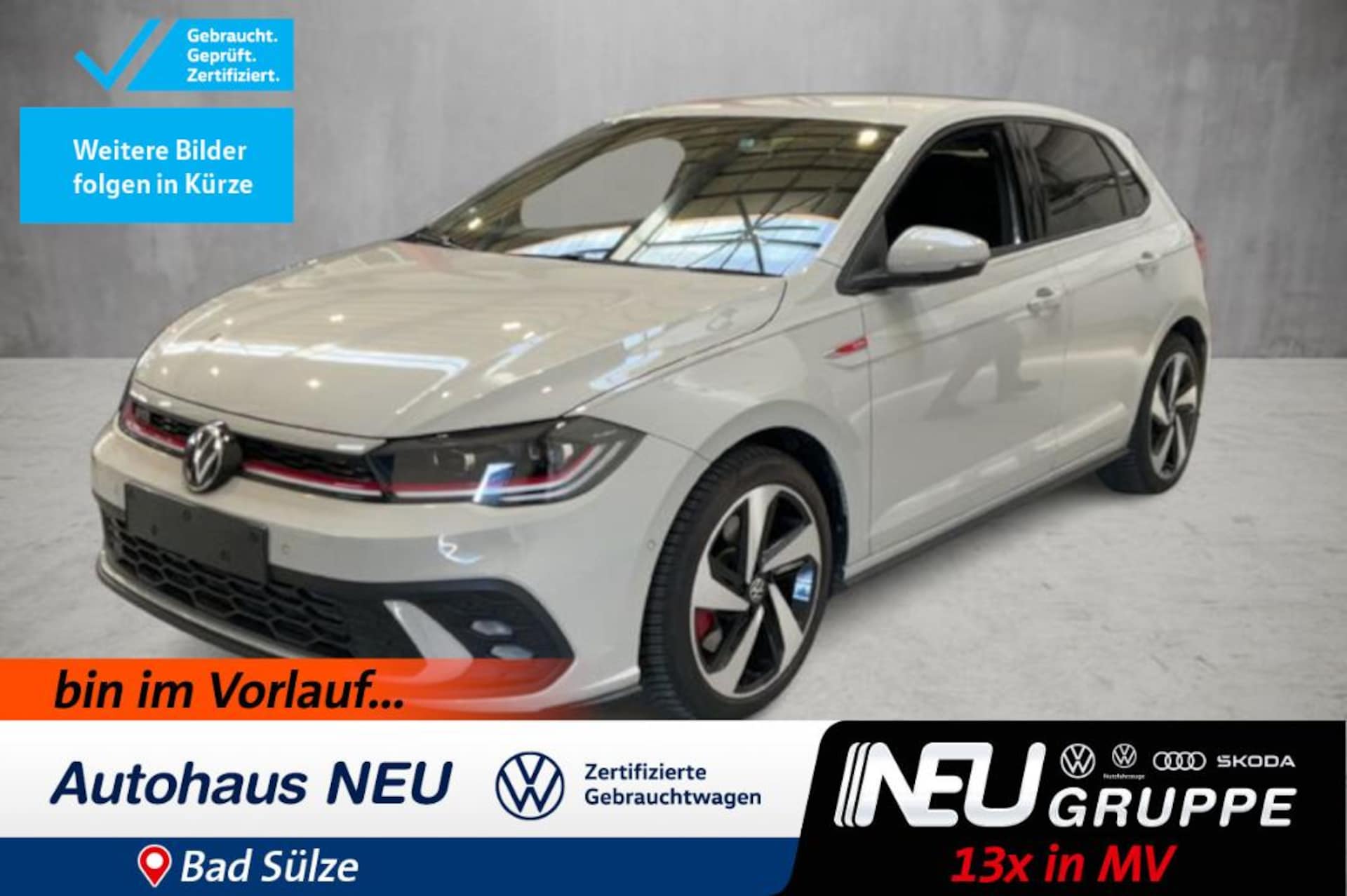 Volkswagen Polo — Volkswagen Polo 2.0 TSI DSG Matrix Travel Side Assist SHZ