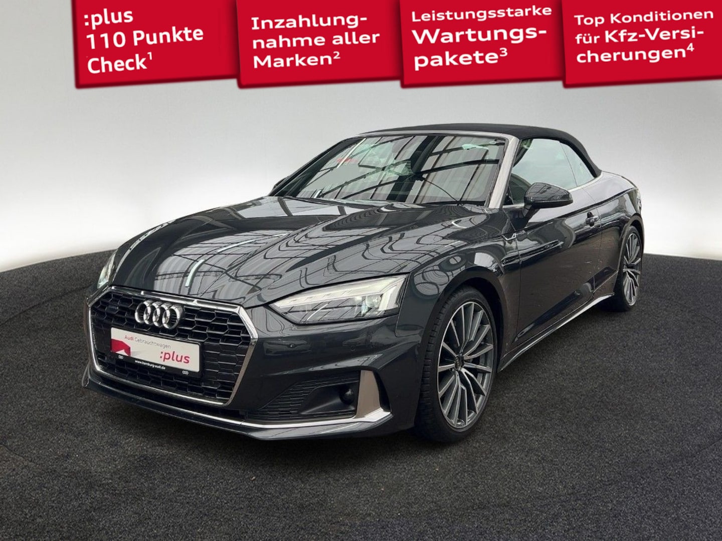 Bild über Audi A5 Cabriolet advanced 40 TFSI quattro S tronic - für weitere Informationen kontaktieren Sie den Audi Partner