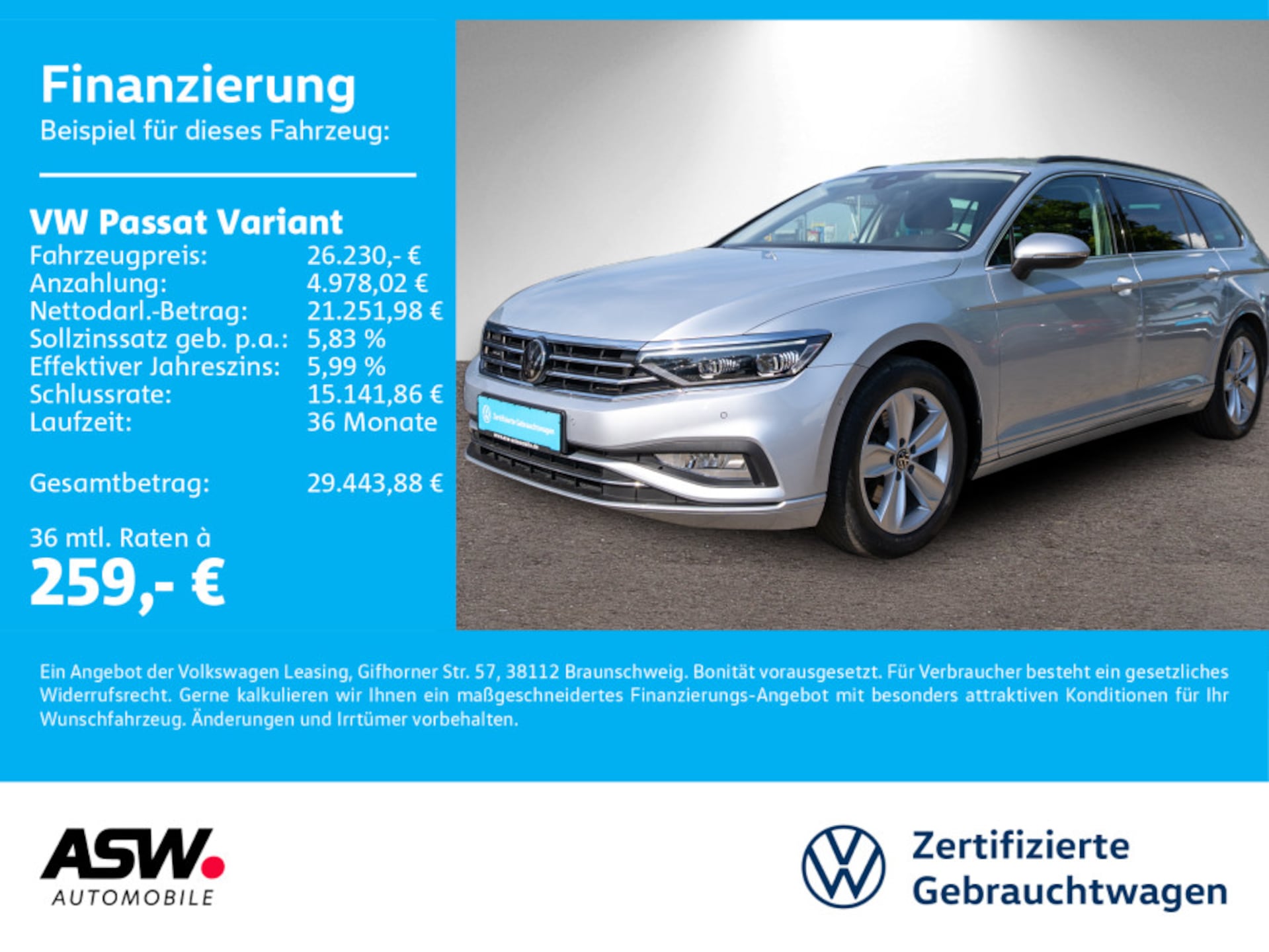 Volkswagen Passat Variant Business