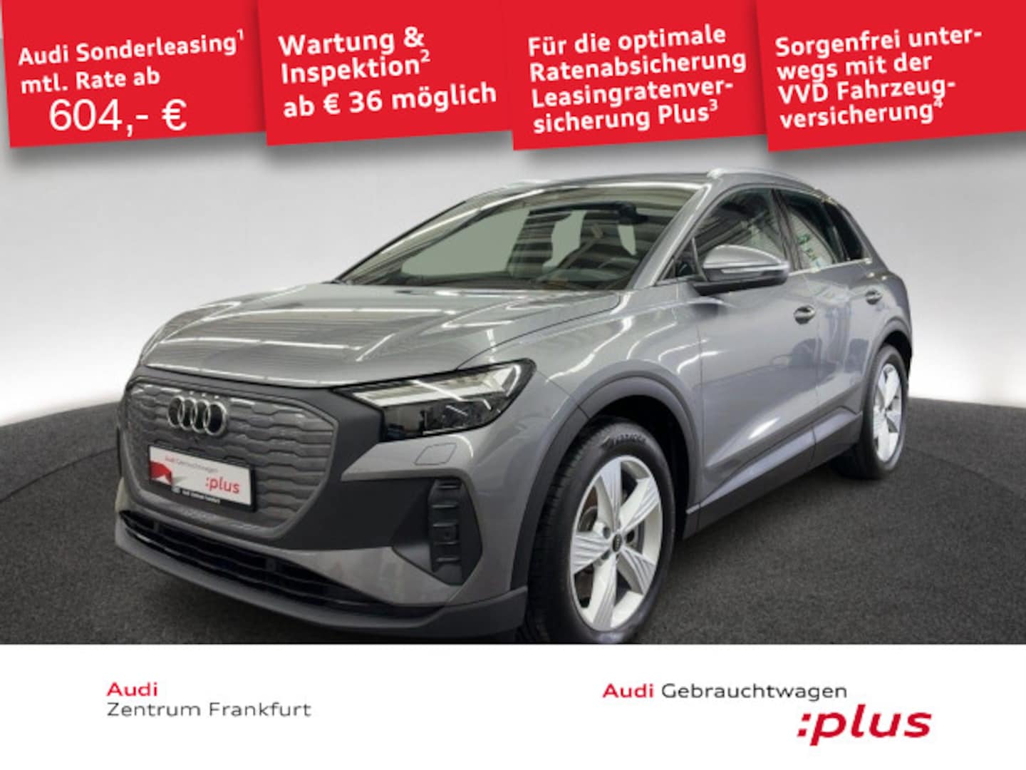 Bild über Audi Q4 e-tron 40 e-tron - für weitere Informationen kontaktieren Sie den Audi Partner