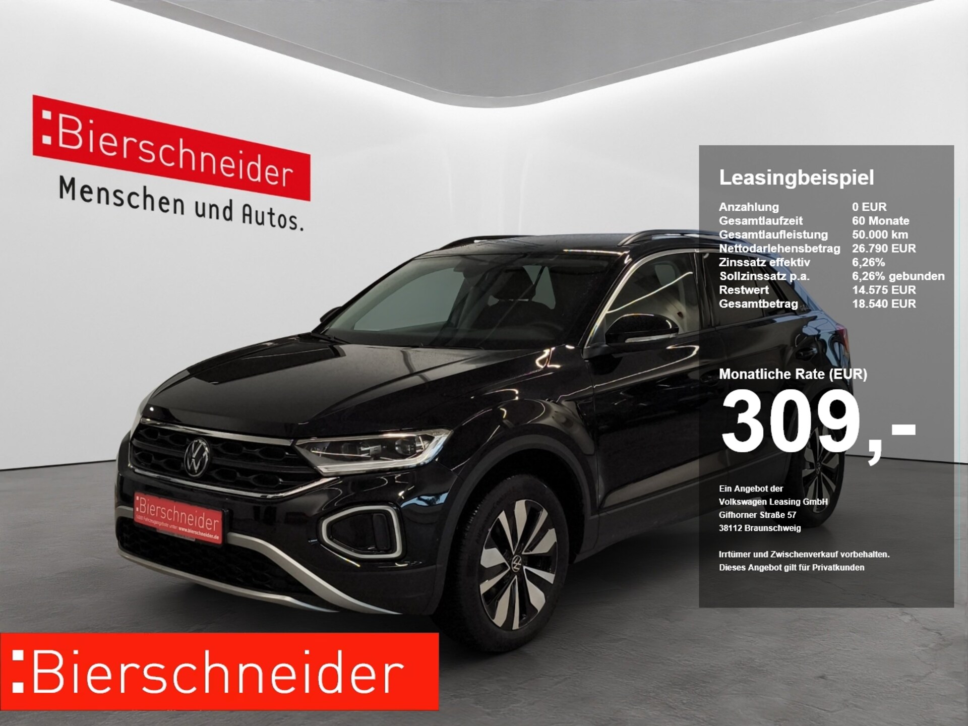 Volkswagen T-Roc 2025 — 1.5 TSI DSG LED-PLUS NAVI 3-J-GAR AHK KAMERA PARKLENK ACC SHZ