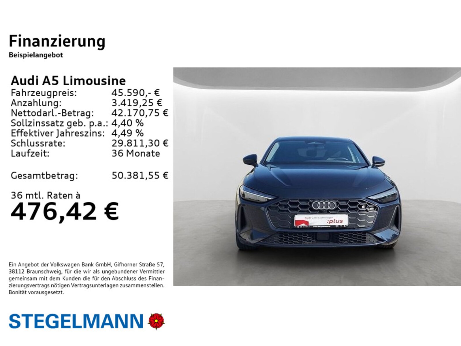 Audi A5 Limousine – Bild 3