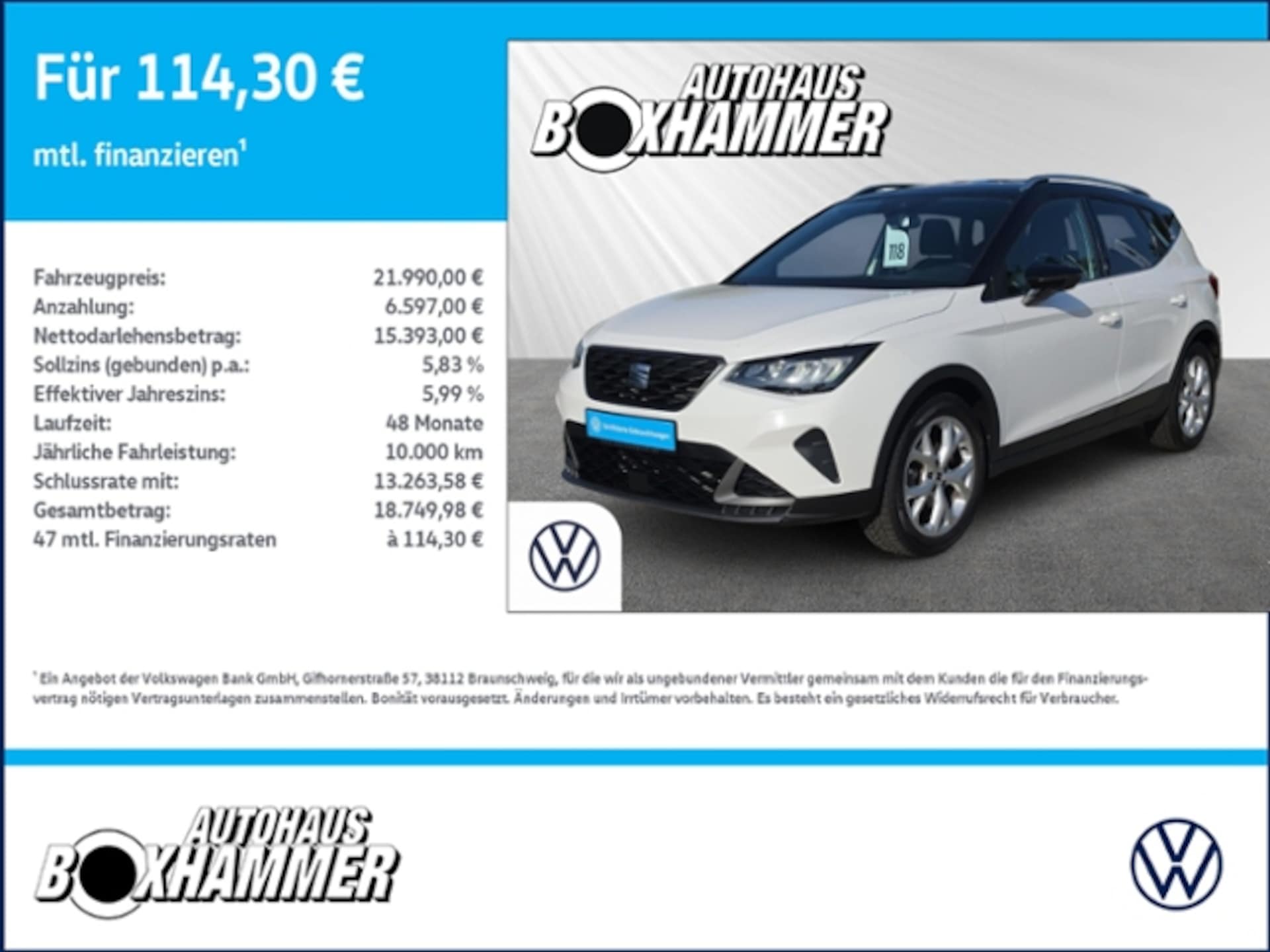 SEAT Arona FR