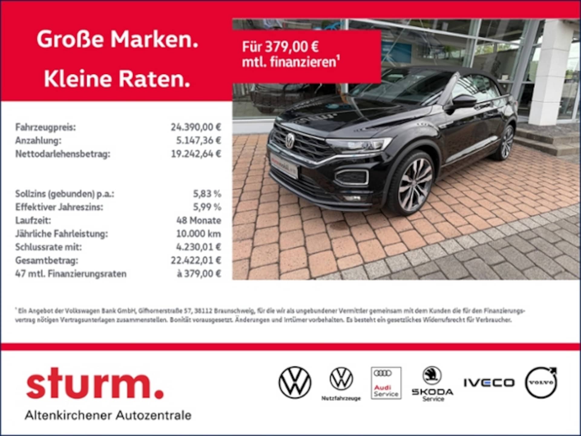 Volkswagen T-Roc Cabriolet R-Line
