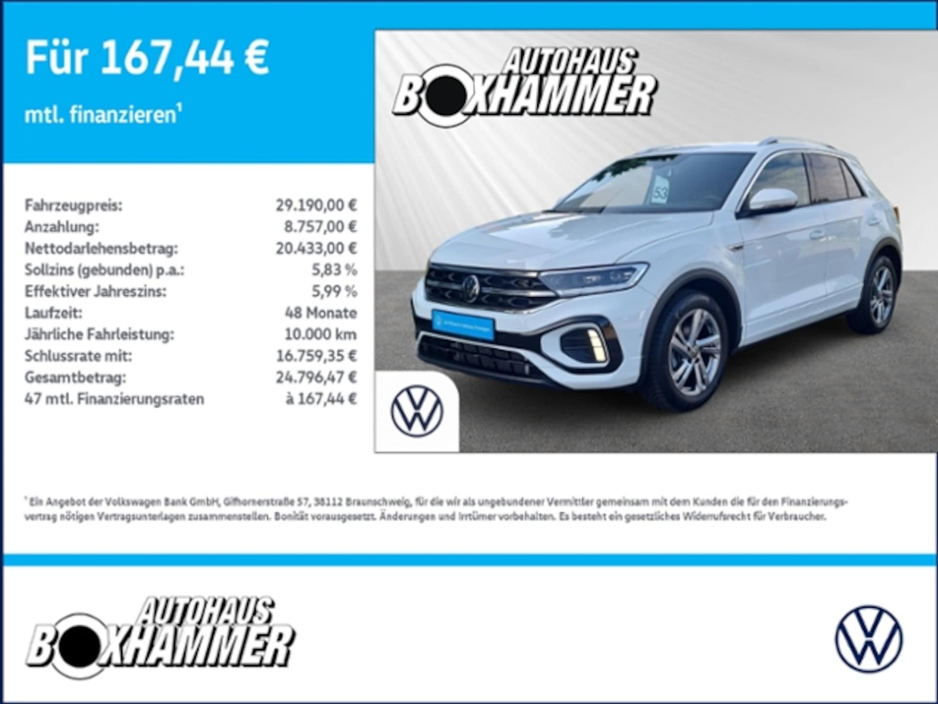 Volkswagen T-Roc R-Line