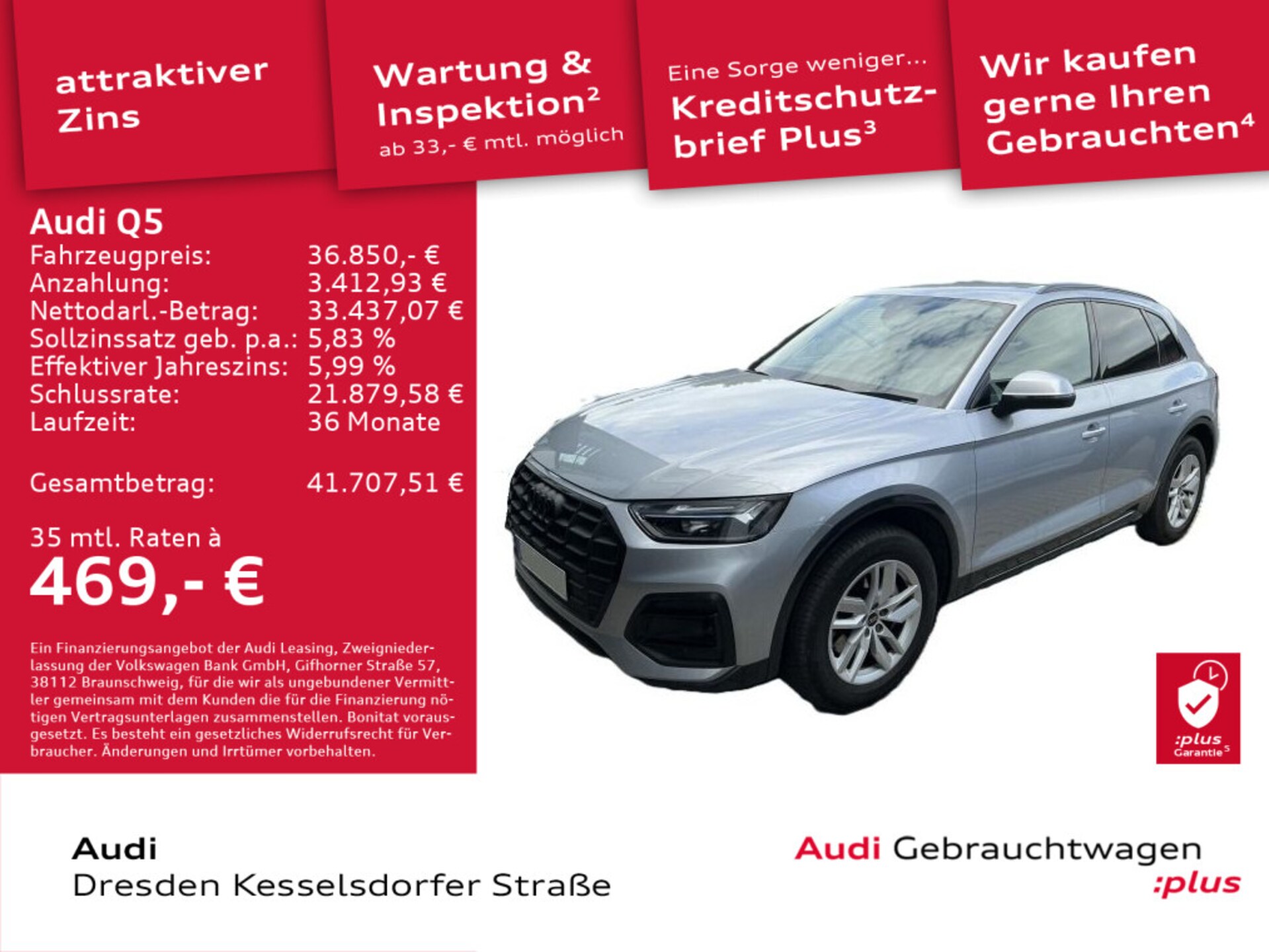 Audi Q5 TFSI e advanced