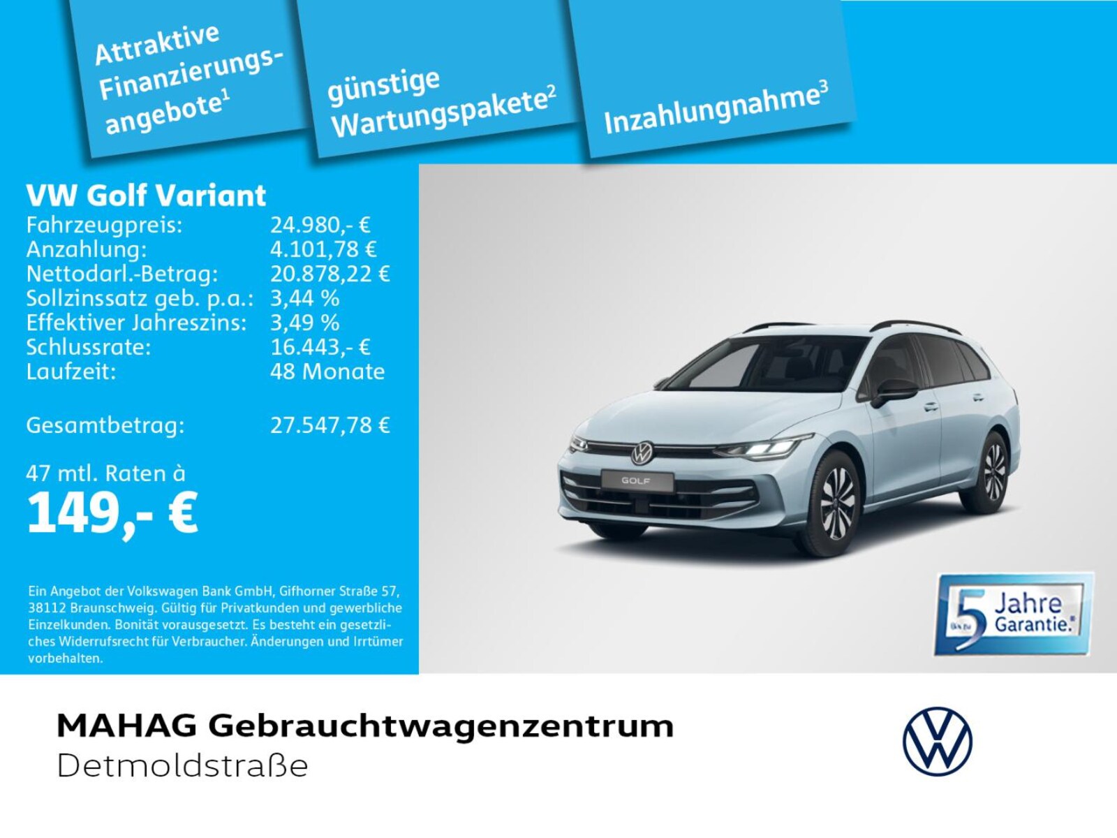 Volkswagen Golf Variant – Bild 2