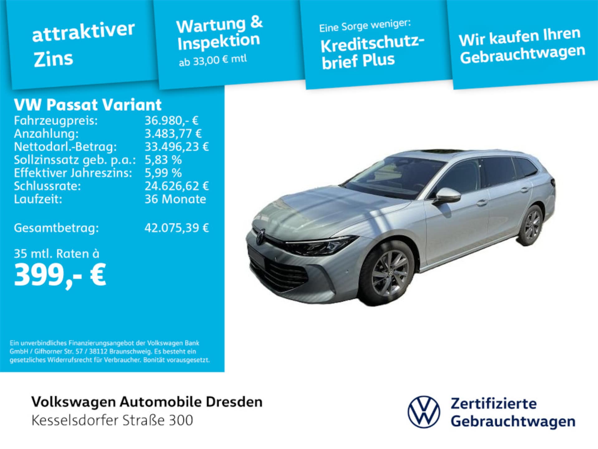 Volkswagen Passat Elegance