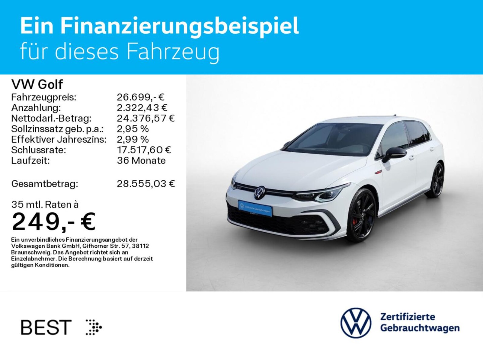 Volkswagen Golf – Bild 2