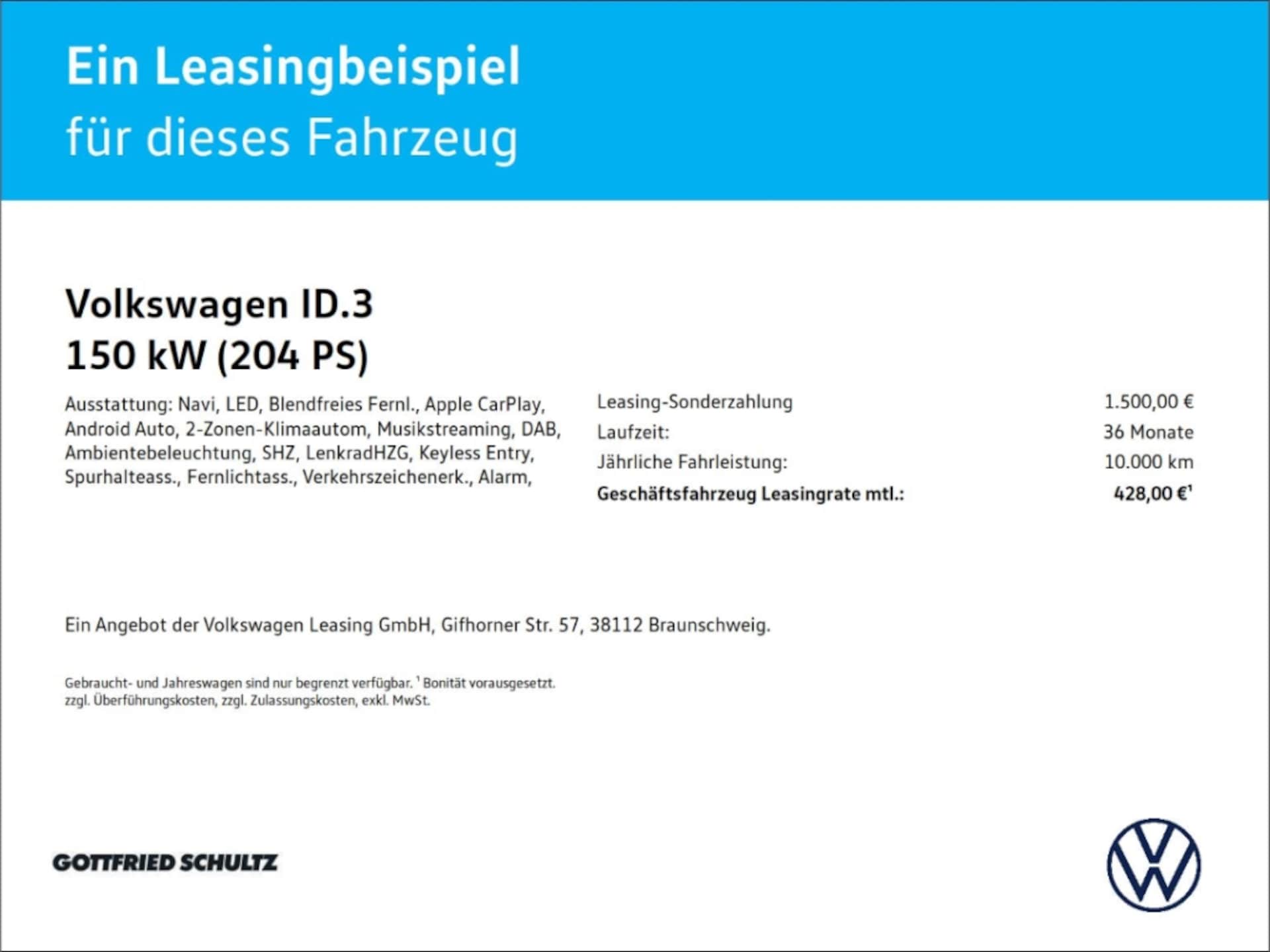 Volkswagen ID.3 Pro