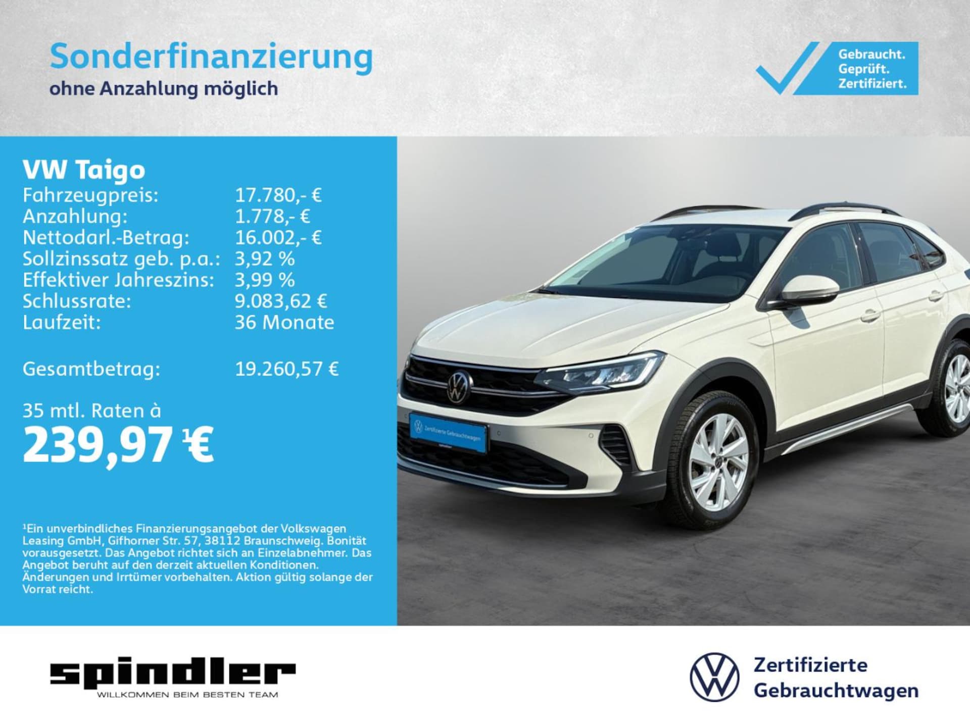 Volkswagen Taigo Life