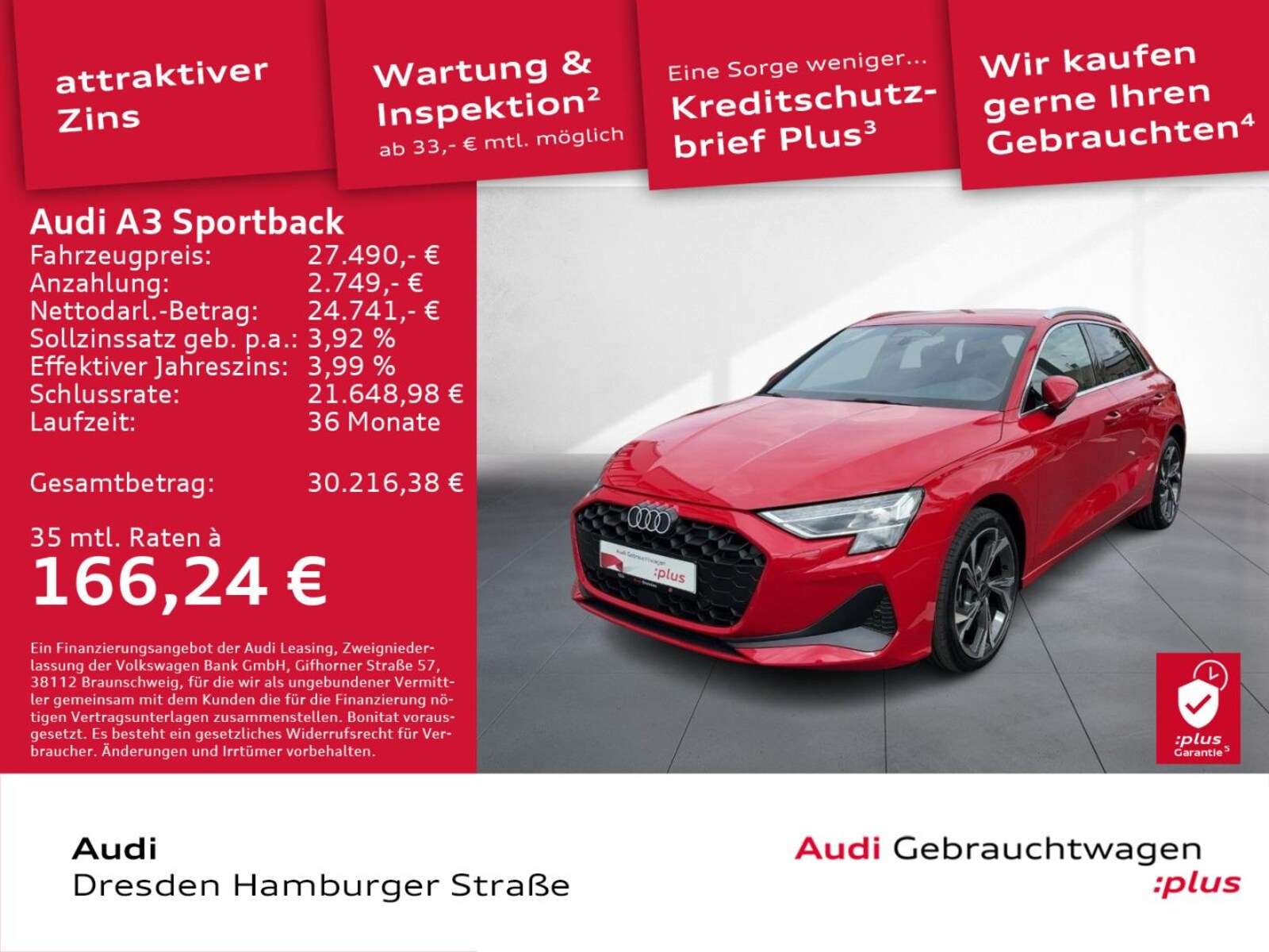 Audi A3 Sportback – Bild 2