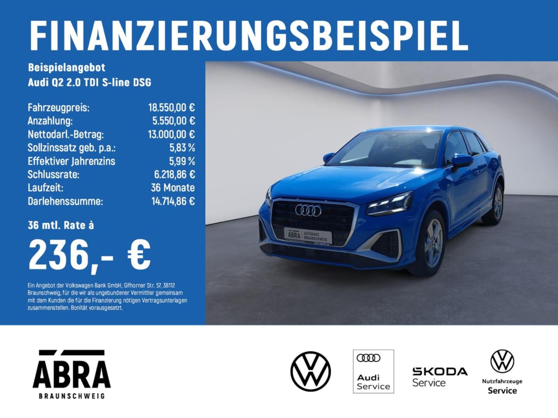 Audi Q2 S line