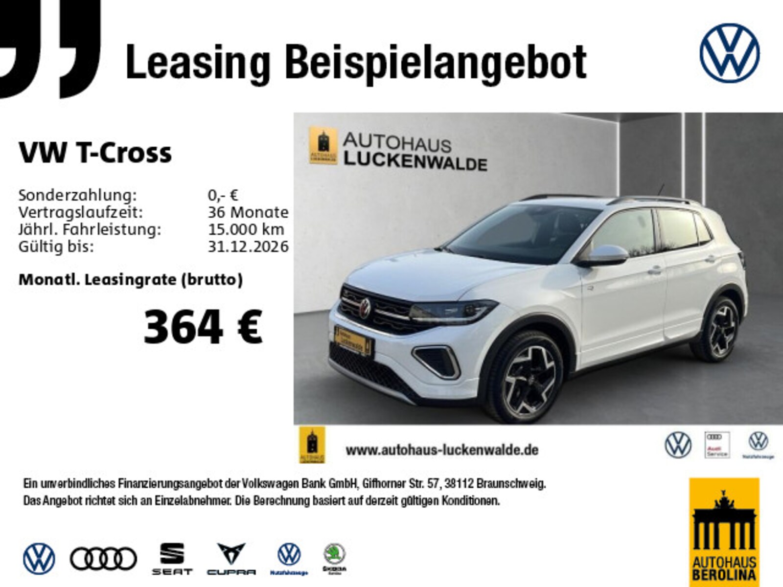 Volkswagen T-Cross – Bild 2