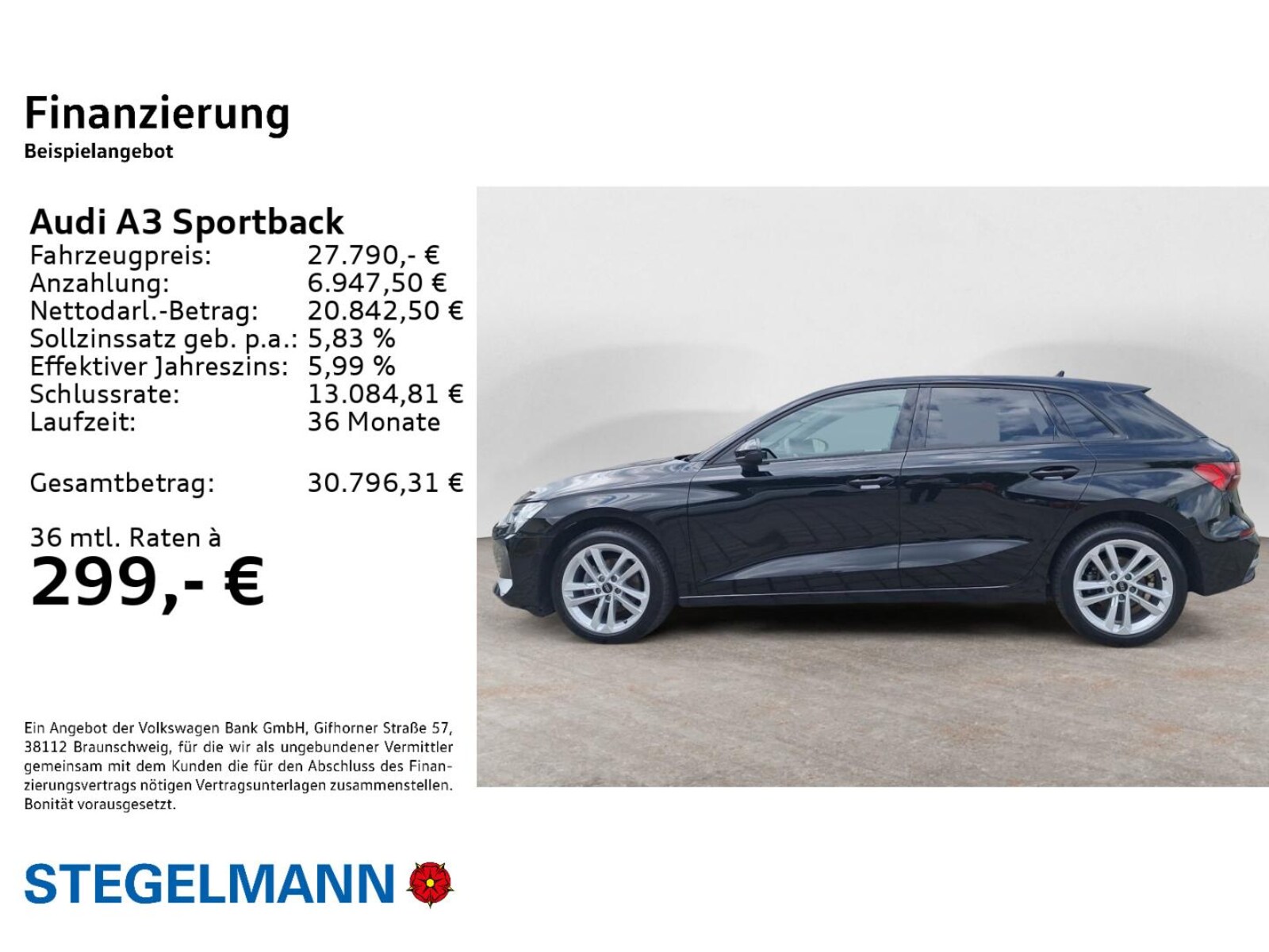 Audi A3 Sportback – Bild 3