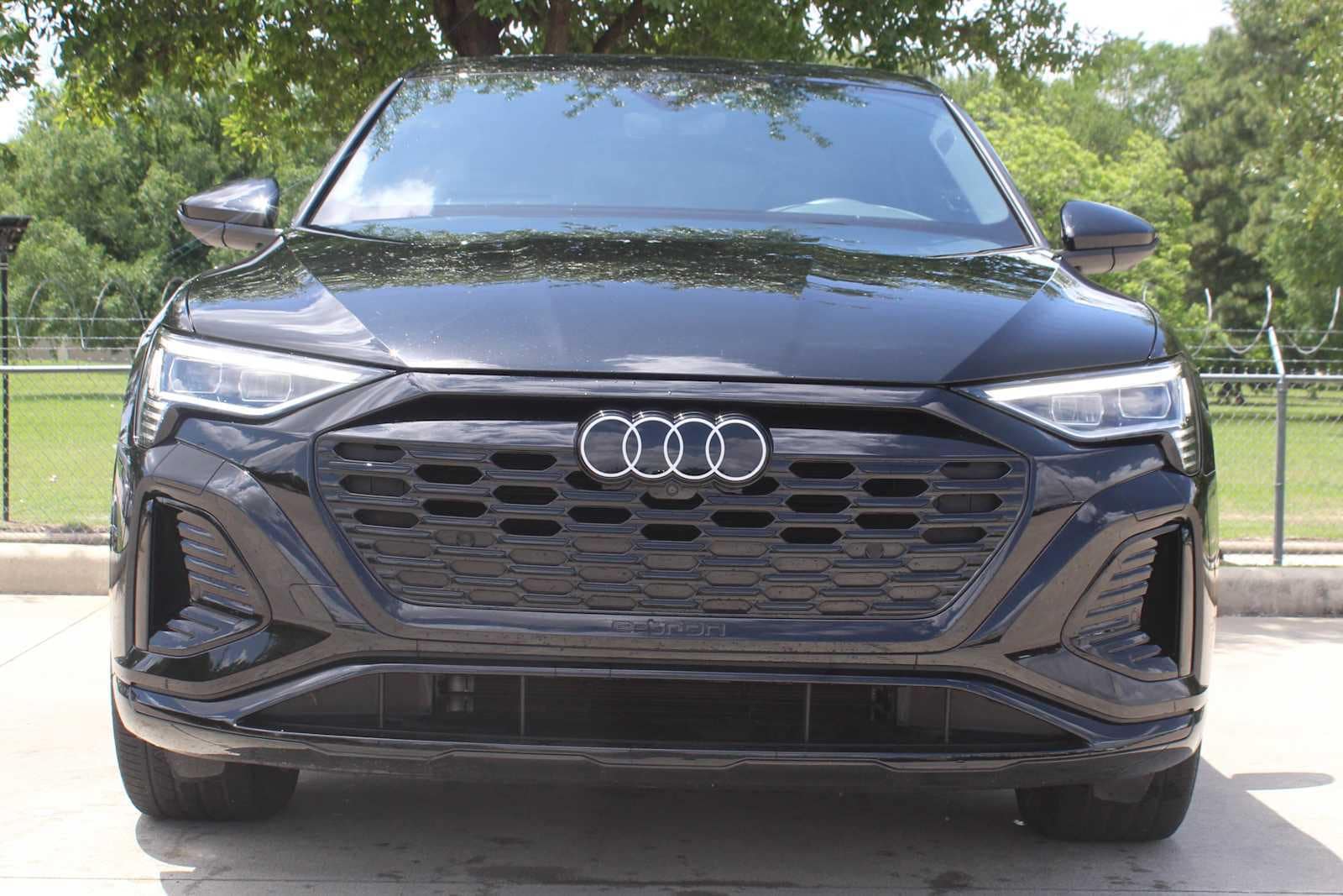 Certified 2024 Audi Q8 Sportback e-tron Premium Plus with VIN WA1CAAGE3RB012530 for sale in Houston, TX