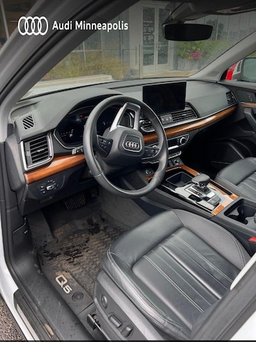 Certified 2023 Audi Q5 Premium Plus with VIN WA1EAAFY4P2189816 for sale in Minneapolis, Minnesota