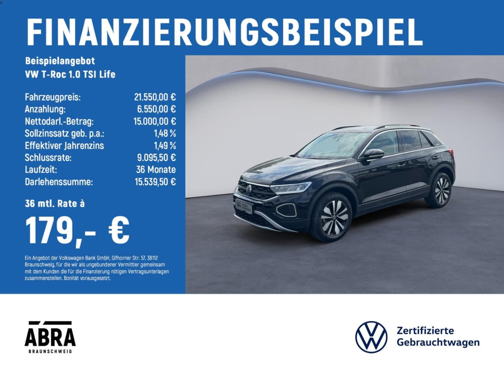Volkswagen T-Roc Life