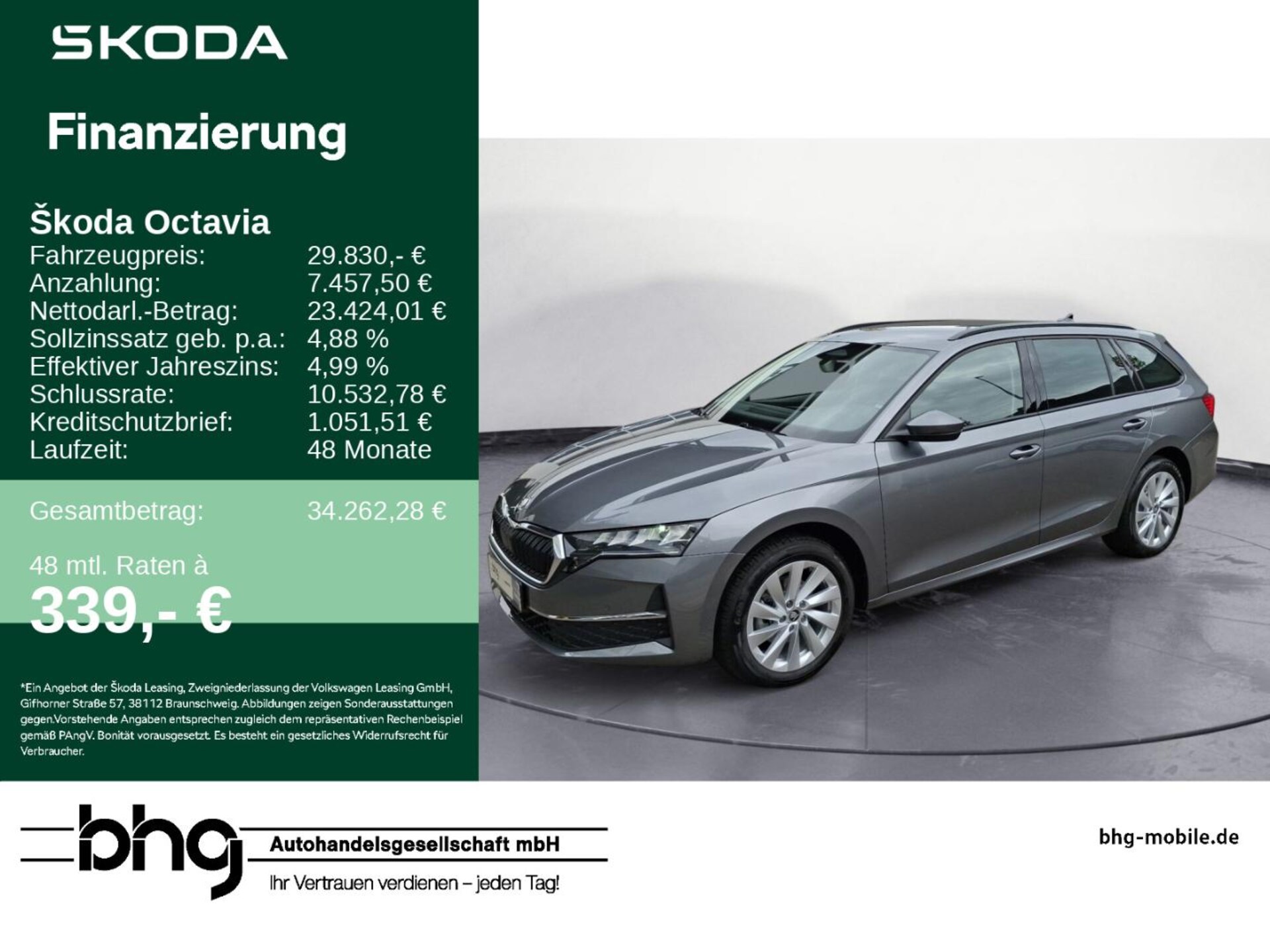 Skoda Octavia Combi 2026