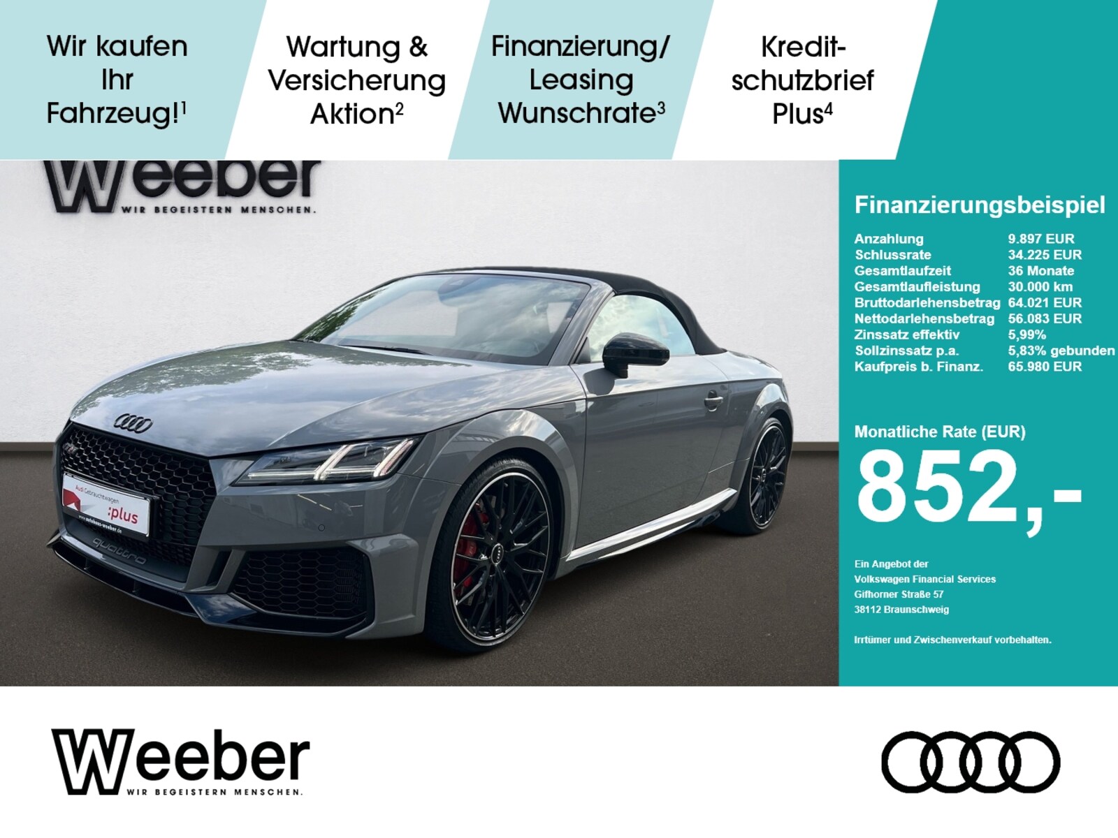 Audi TT RS Roadster
