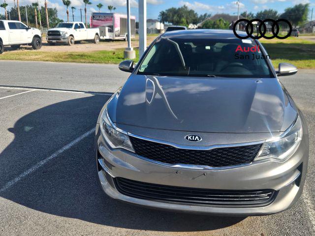Used 2016 Kia Optima LX with VIN 5XXGT4L30GG102961 for sale in San Juan, TX