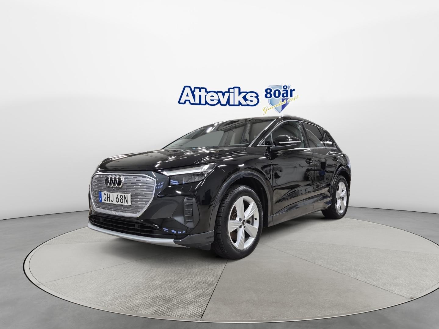 Bild som visar&nbsp;Audi Q4 e-tron&nbsp;Q4 45 e-tron Proline advanced 210,00 kW - för mer information kontakta din Audi Partner