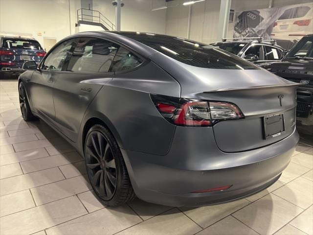 Used 2020 Tesla Model 3 Base with VIN 5YJ3E1EC5LF623627 for sale in Secaucus, NJ