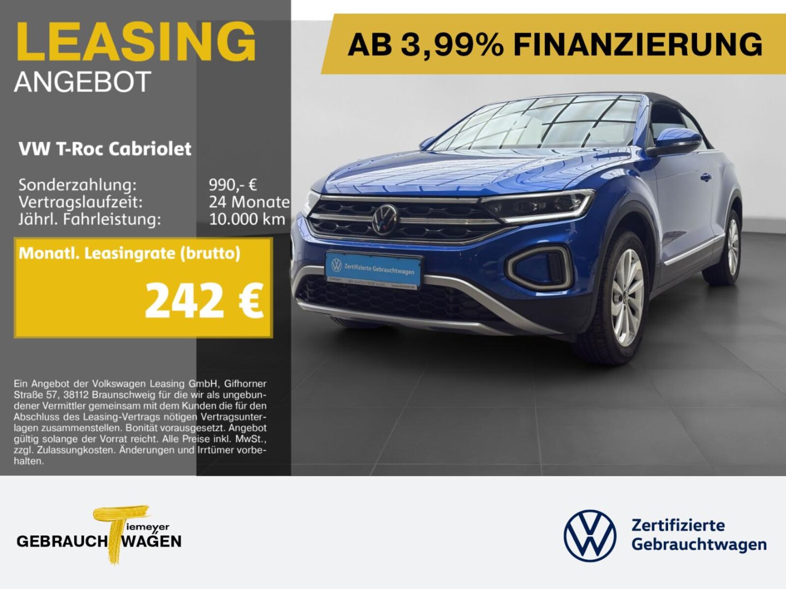 Volkswagen T-Roc Cabriolet