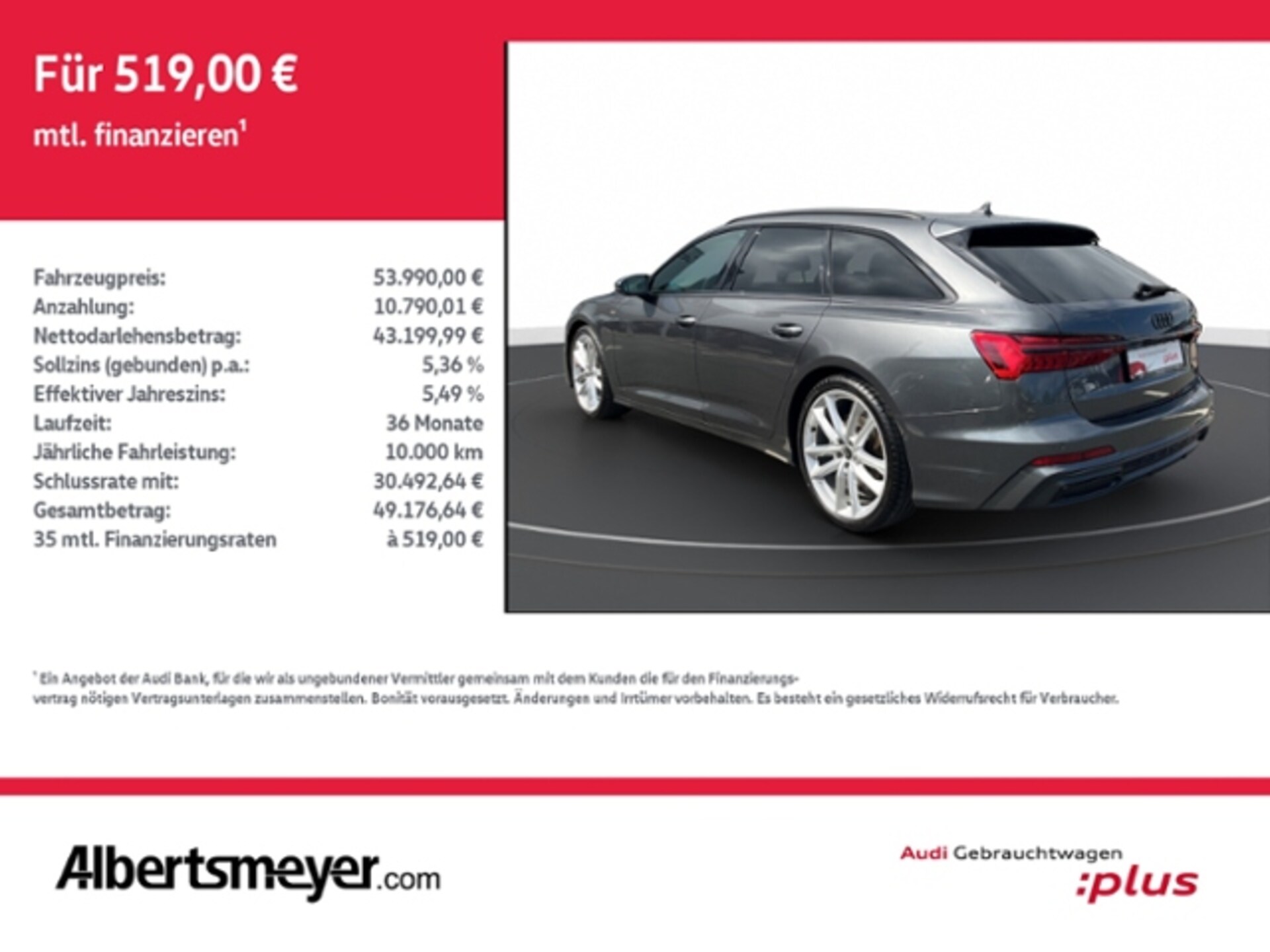 Audi A6 Avant Sport