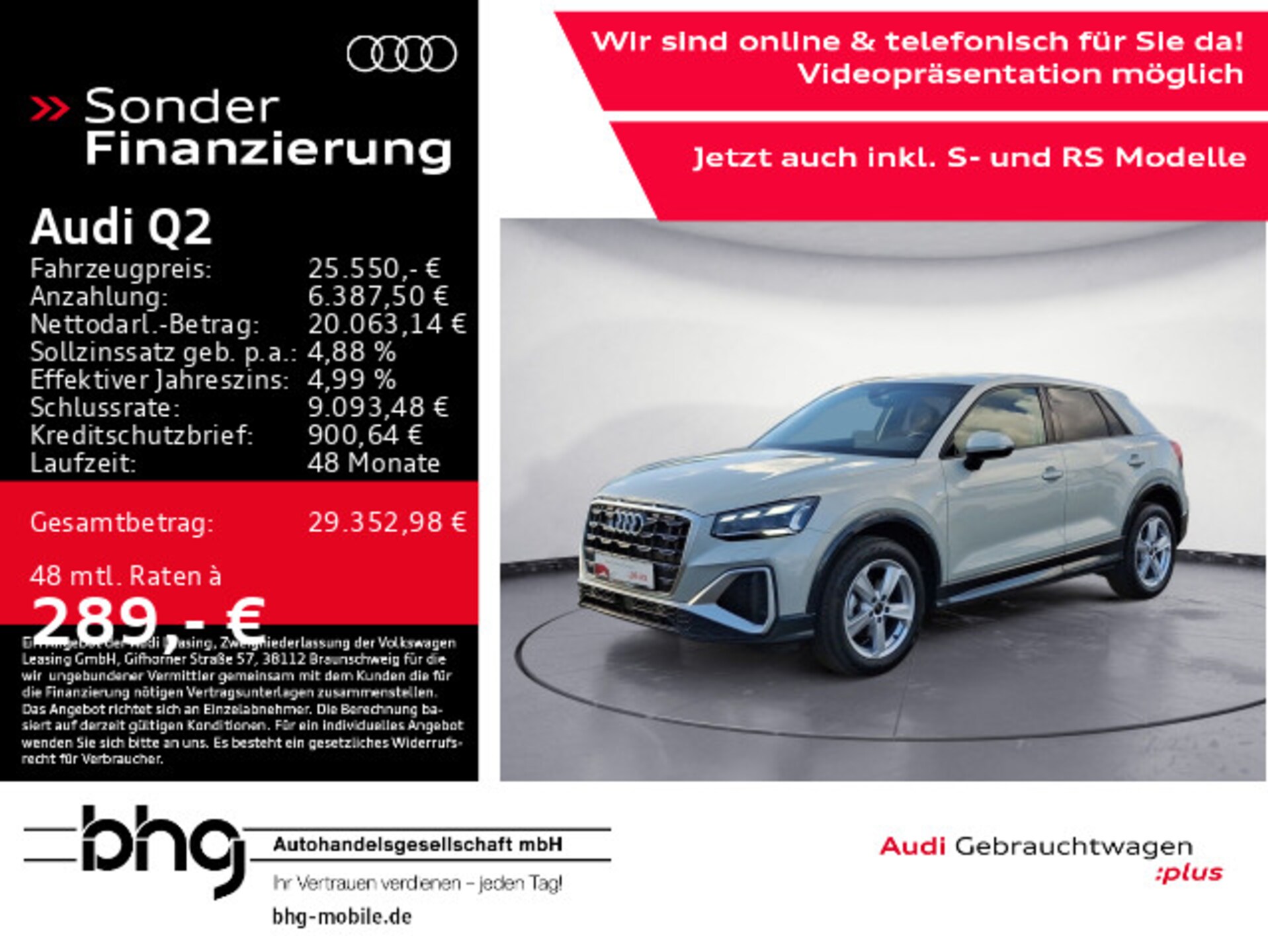 Audi Q2 S line