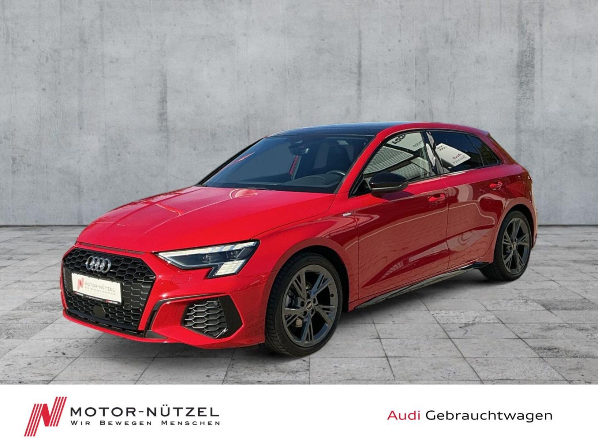 Audi A3 Sportback — Audi A3 Sportback S line 35 TFSI 110 kW (150 PS) Schaltgetriebe A3 Sportback 35 TFSI S-LINE MATRIX+B&O+AHK+PAN