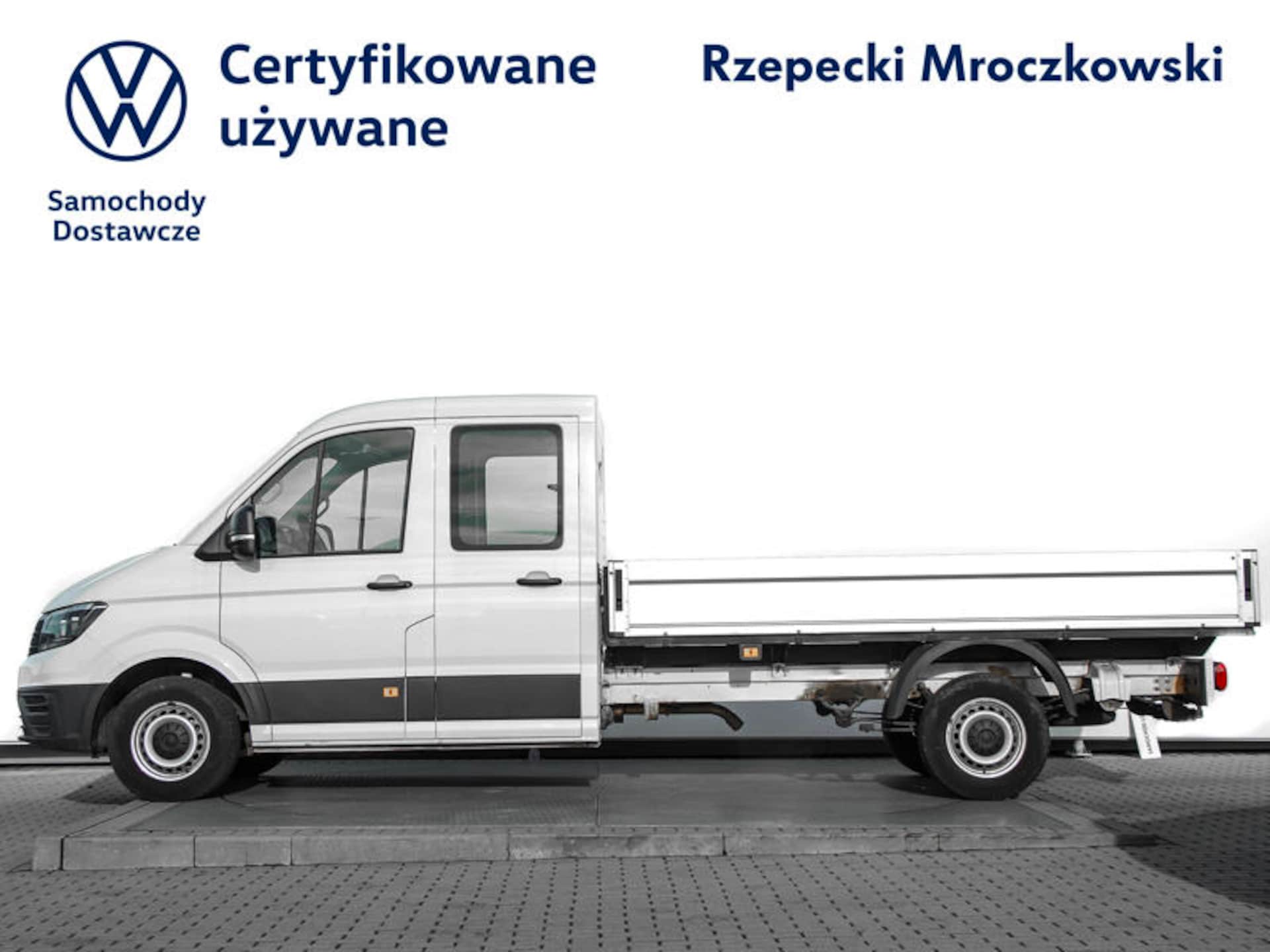 Volkswagen Crafter z podwójna kabiną z długim rozstawem osi