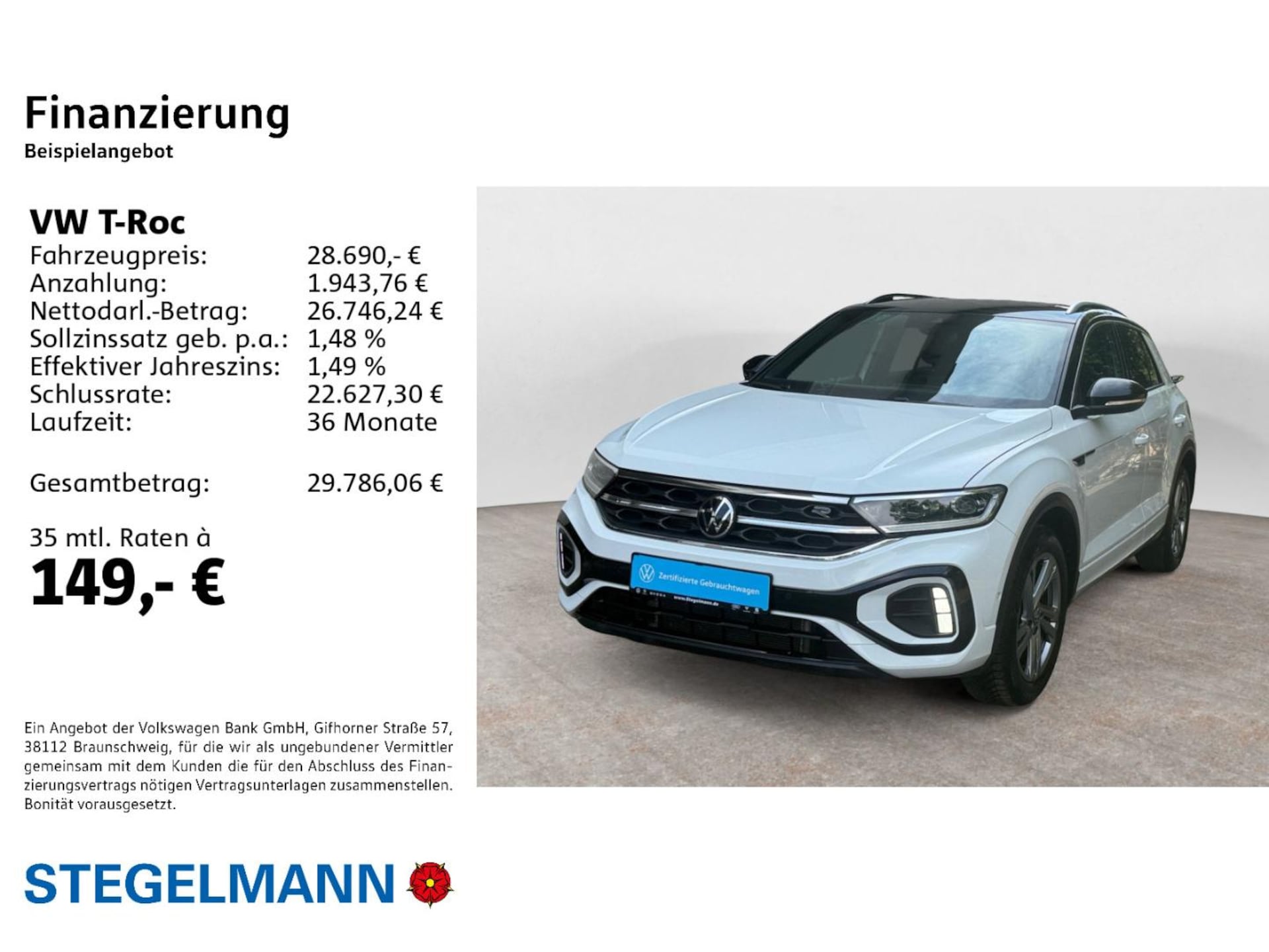 Volkswagen T-Roc R-Line