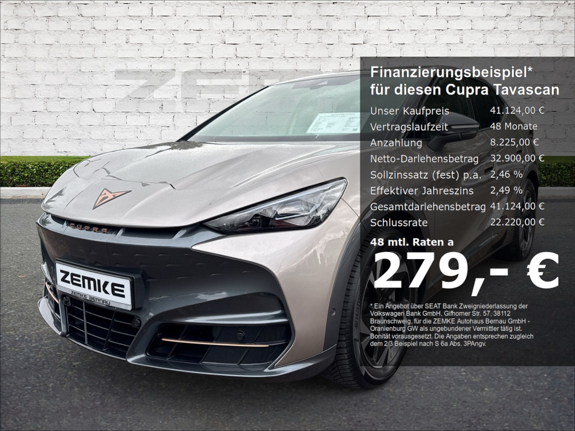 CUPRA Tavascan Endurance