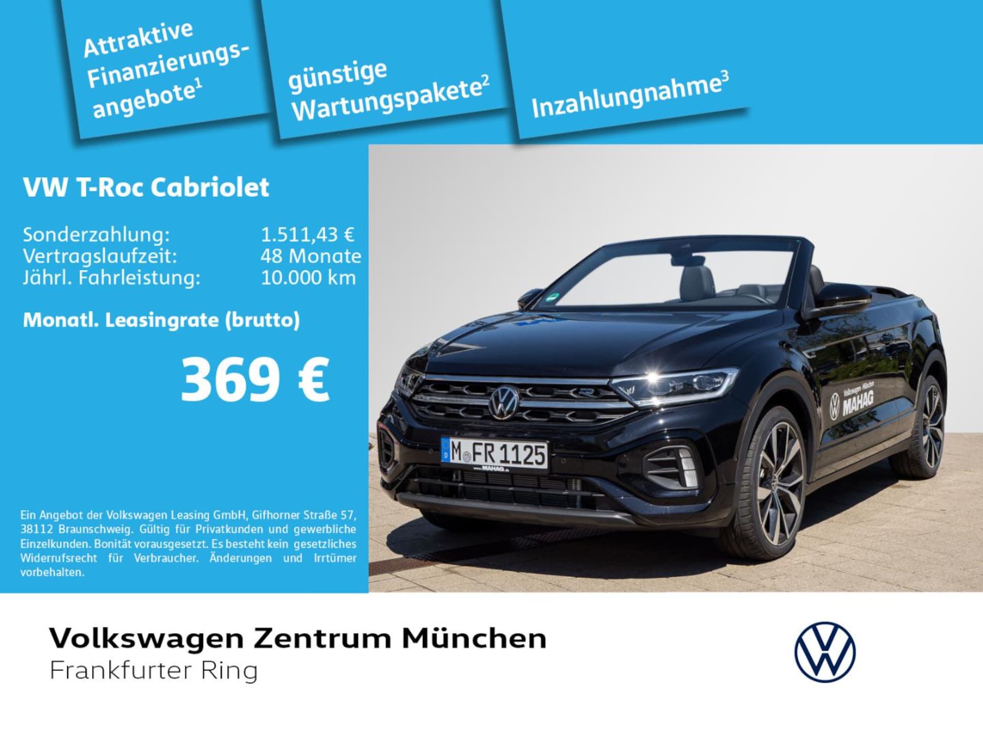 Volkswagen T-Roc Cabriolet R-Line