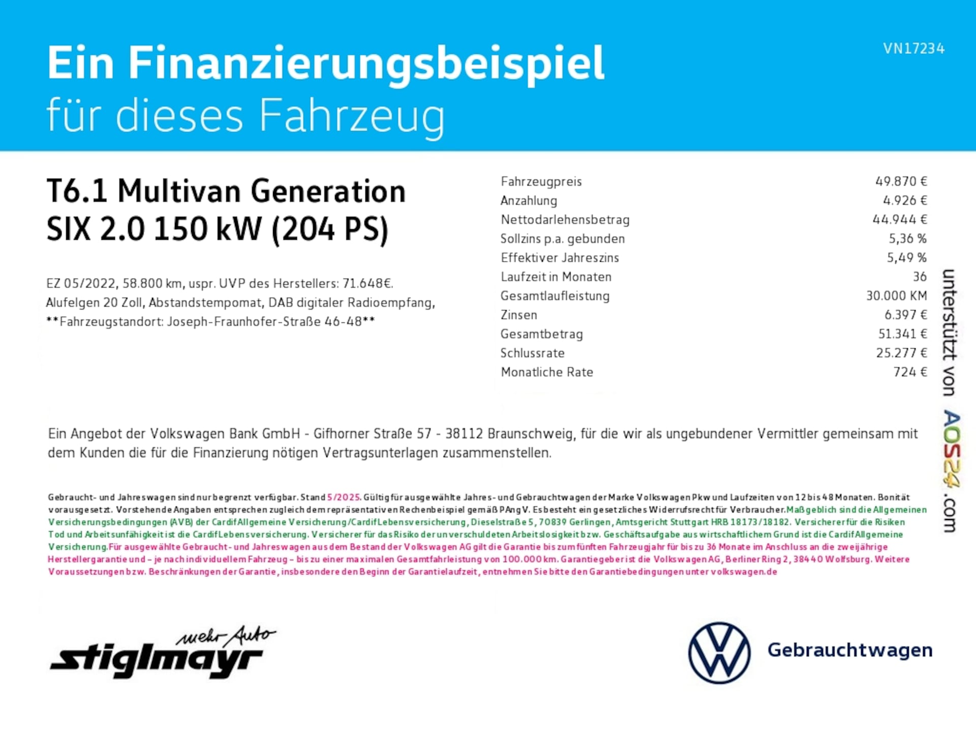 Volkswagen T6.1 Multivan Comfortline