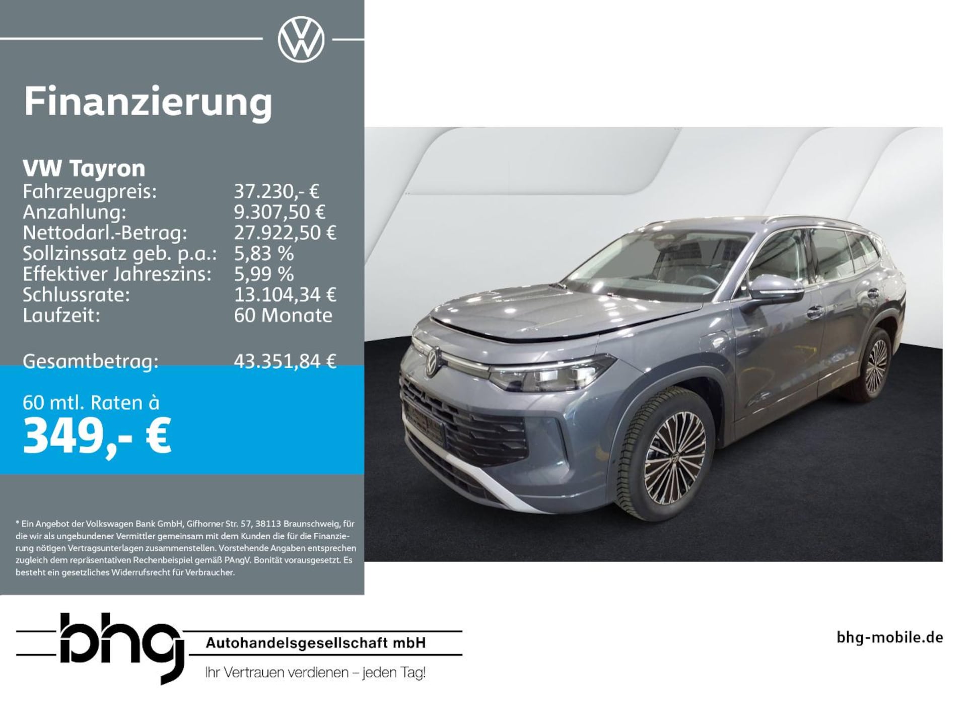 Volkswagen Tayron Life